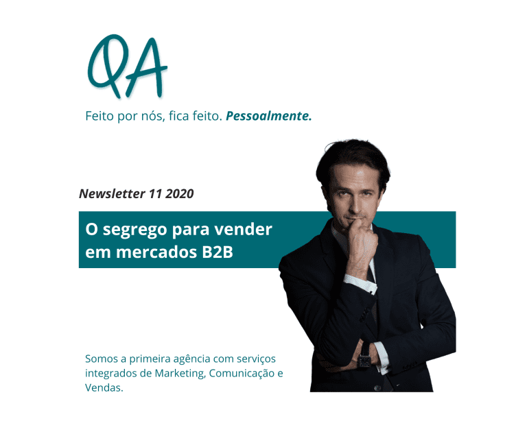 newsletter novembro 2020 qa vender em b2b