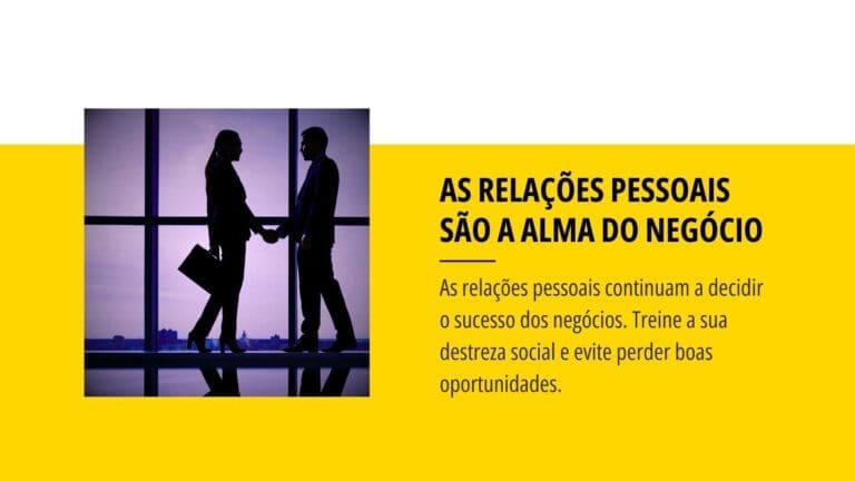As relações pessoais são (de novo) a alma do negócio